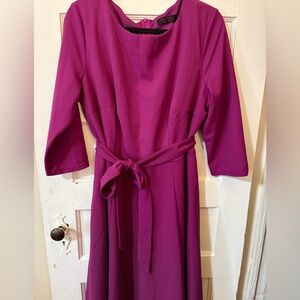 Elegant Purple Women's Dress